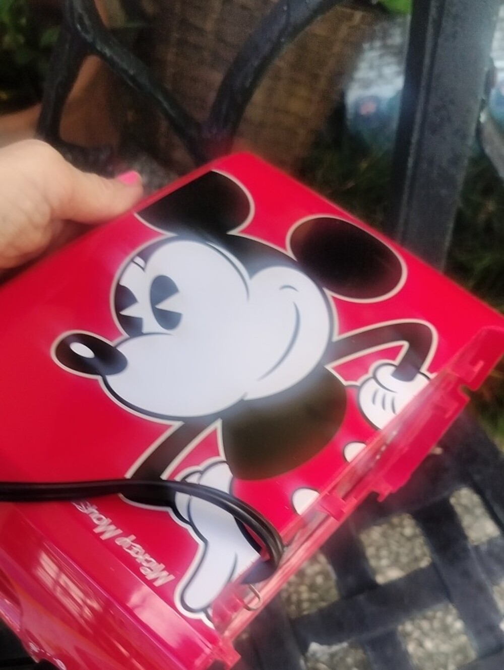Mickey Mouse Red 2-Slice Toaster - Picture 6 of 6